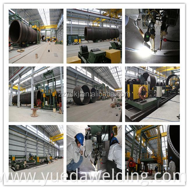 Automatic wind tower welding machine welding rod production line